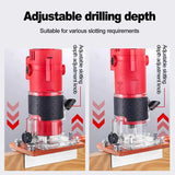 2-in-1 Trim Router Grooving Jig