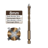 Carbide Masonry Drill Bits (3–12mm)