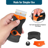 Plastic Razor Scraper with Blades