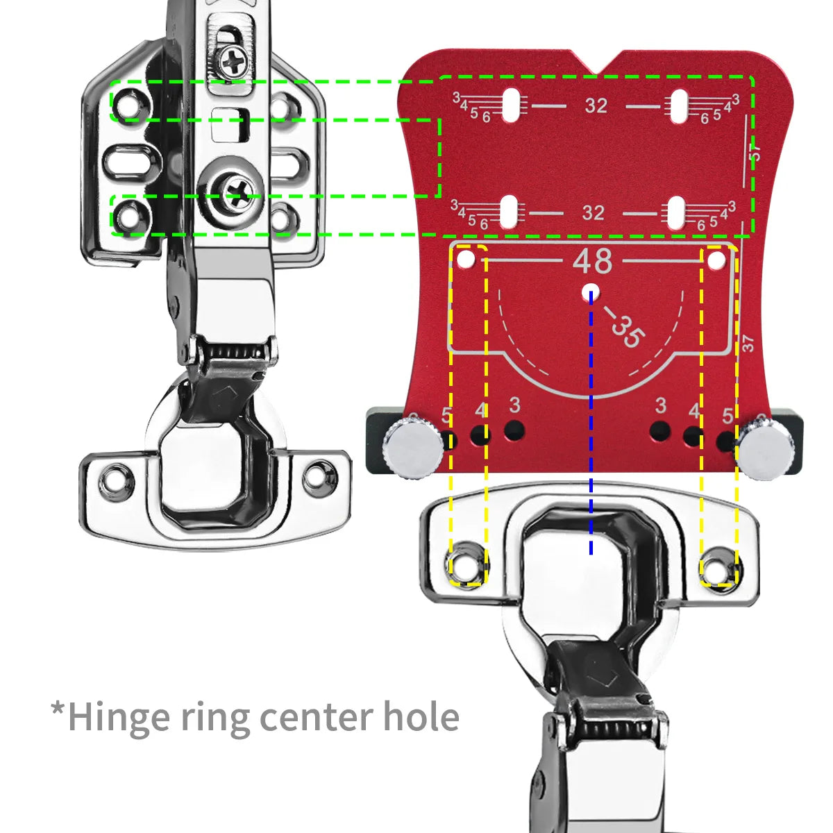 35mm Concealed Hinge Drilling Jig