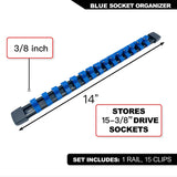 Socket Organizer Rail Set