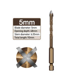 Carbide Masonry Drill Bits (3–12mm)