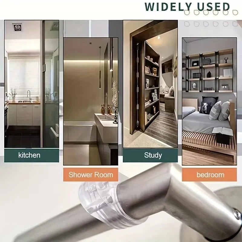 Clear Door Handle Wall Protector