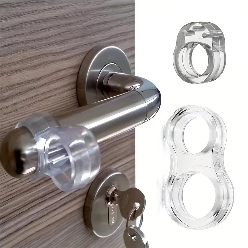 Clear Door Handle Wall Protector