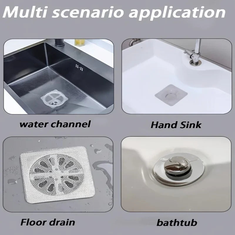 Disposable Drain Hair Catcher Stickers