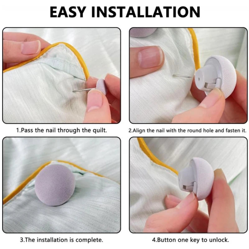 Duvet Clips – No More Bunching