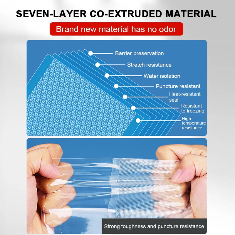 Vacuum Sealer Bag Roll for Food Storage