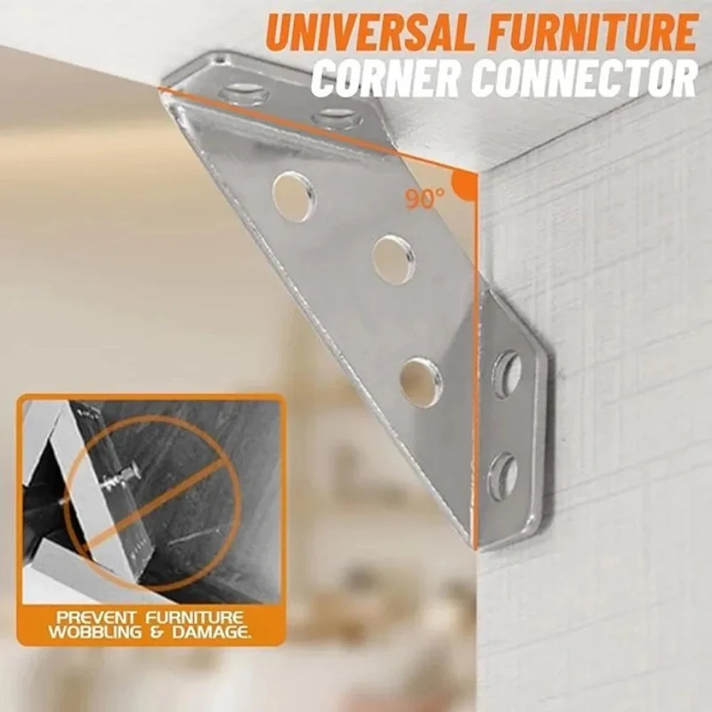 90° Stainless Steel Corner Brackets