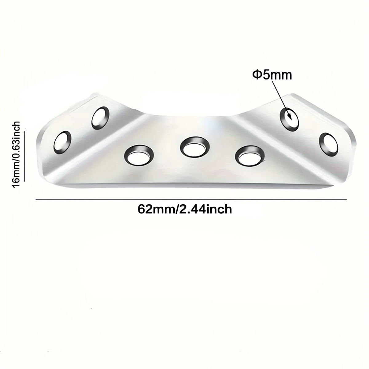 90° Stainless Steel Corner Brackets