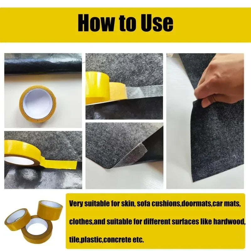Extra-Strong Double-Sided Mesh Tape
