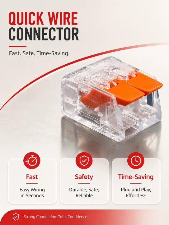 Lever Quick Wire Connectors