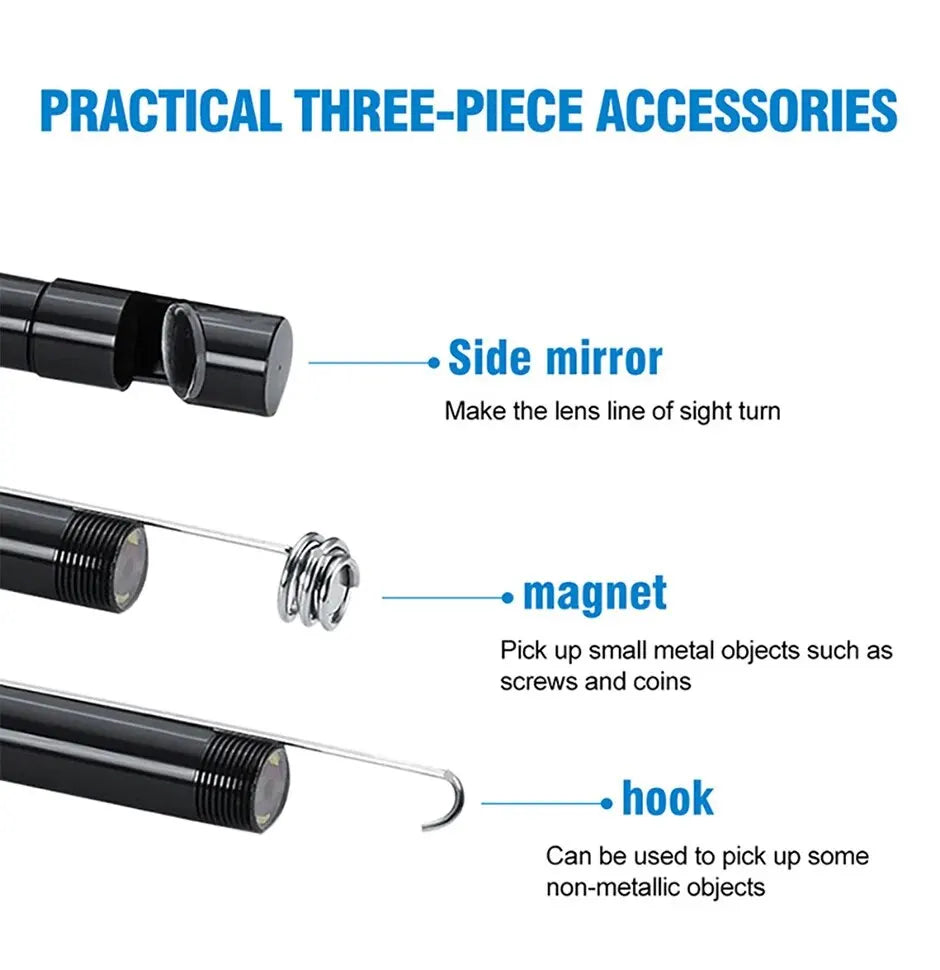 USB-C Inspection Endoscope Camera