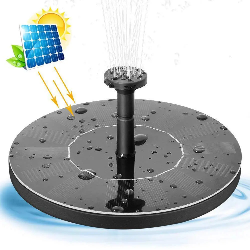 Solar Floating Water Fountain