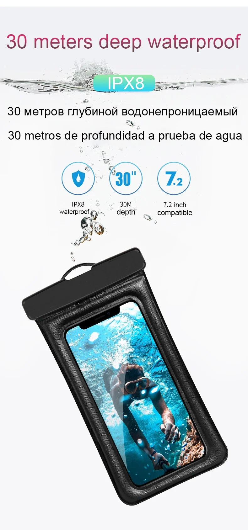 Waterproof Touchscreen Phone Pouch