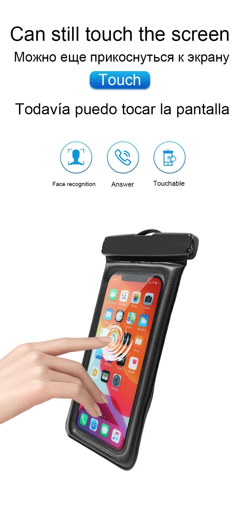 Waterproof Touchscreen Phone Pouch