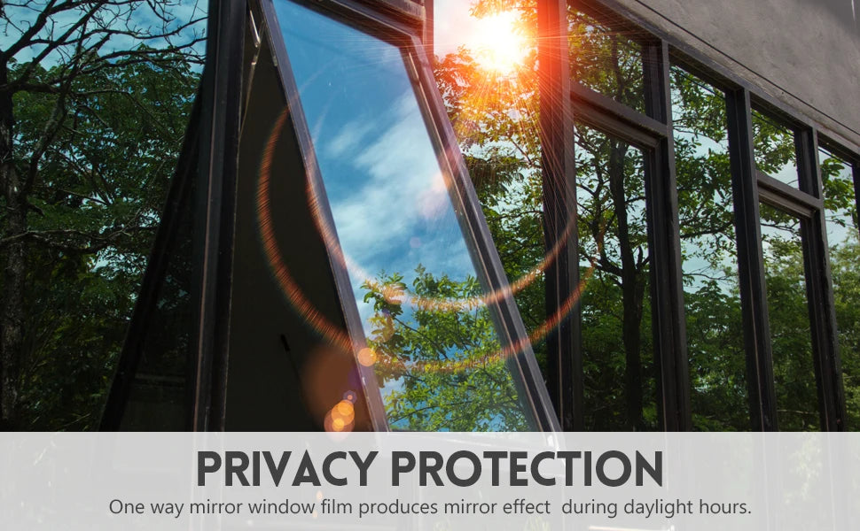 One-Way Mirror Privacy Window Film