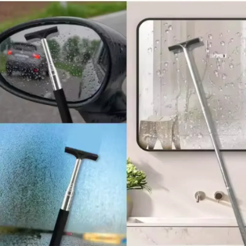 Retractable Car Side Mirror Wiper