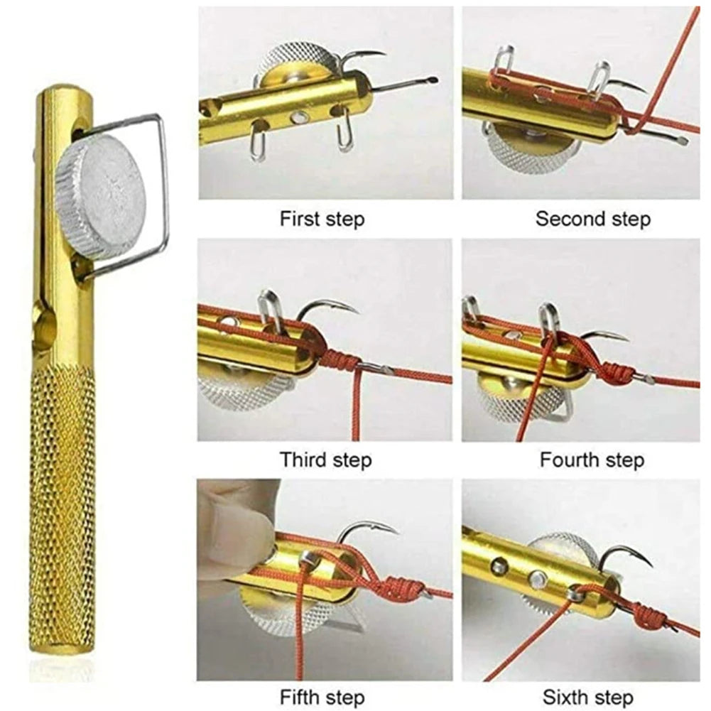 Quick Fishing Knot Tying Tool