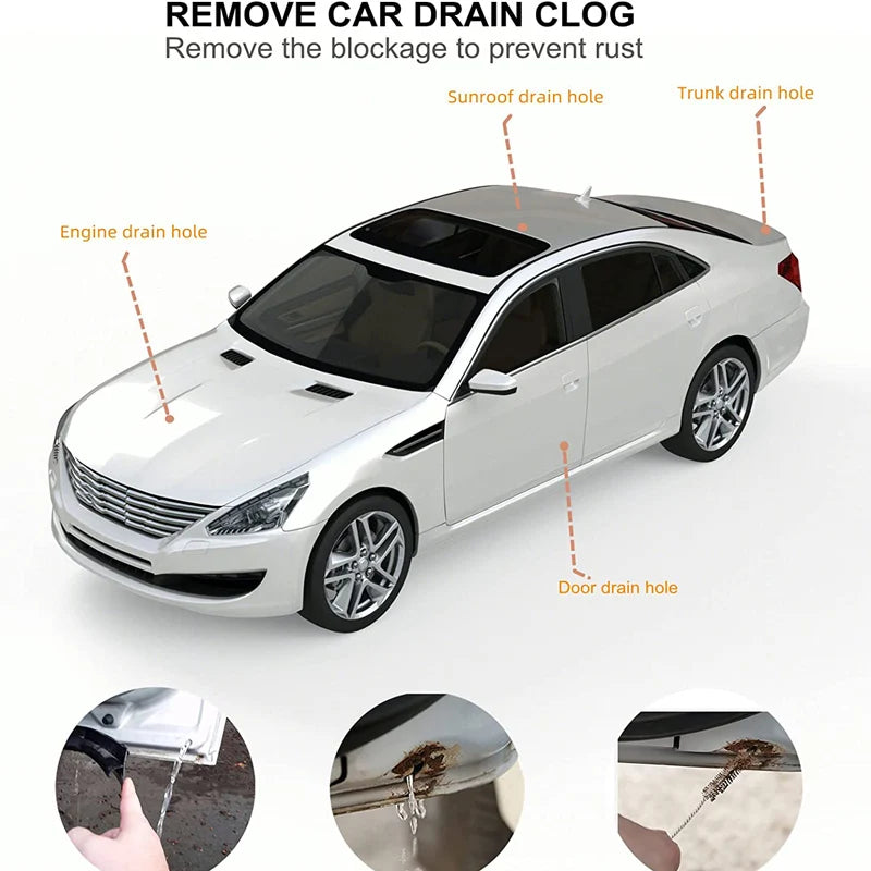 59-Inch Flexible Drain Cleaning Brush