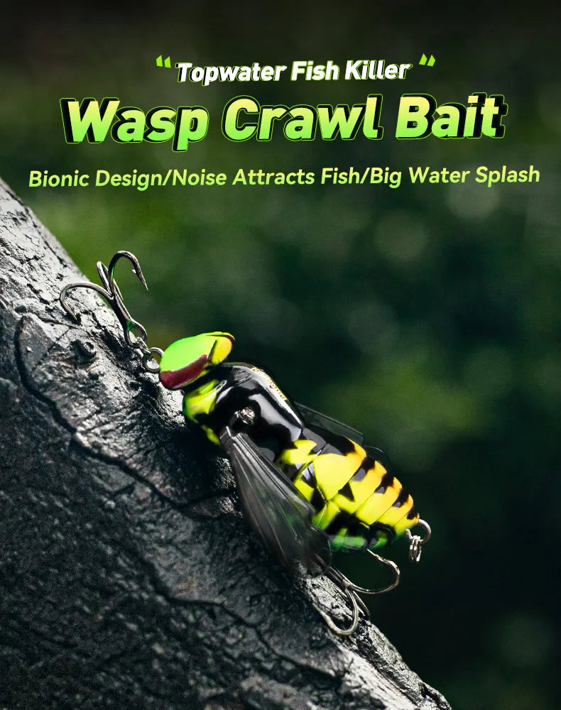 Floating Insect Topwater Lure