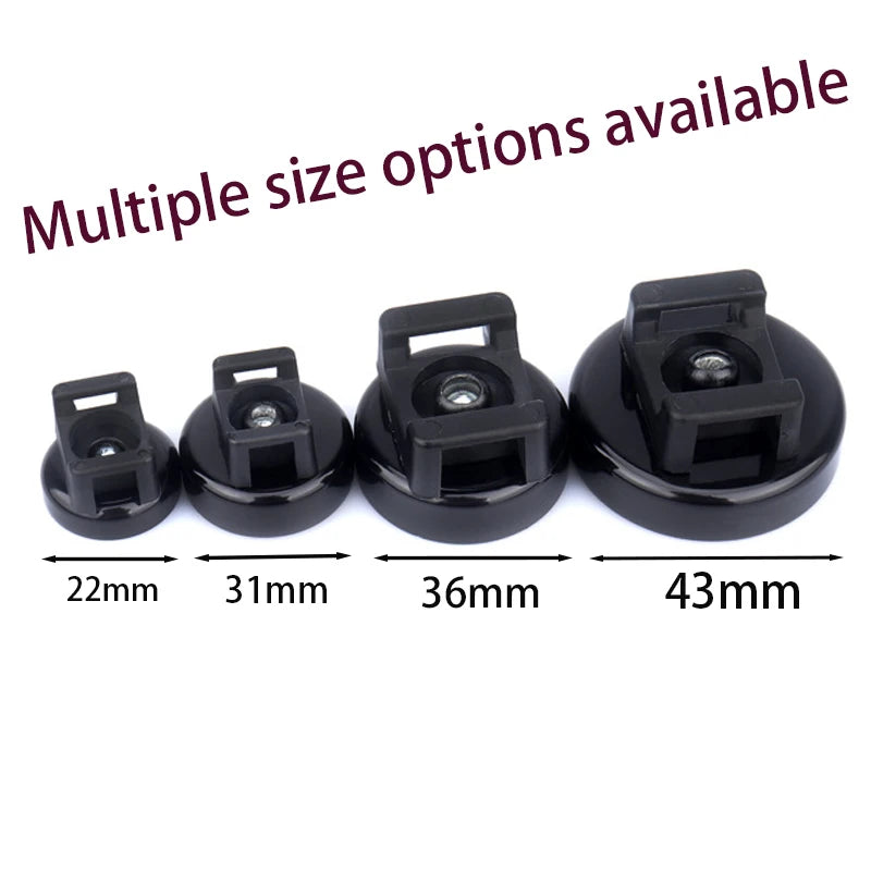 Heavy-Duty Magnetic Cable Tie Mounts