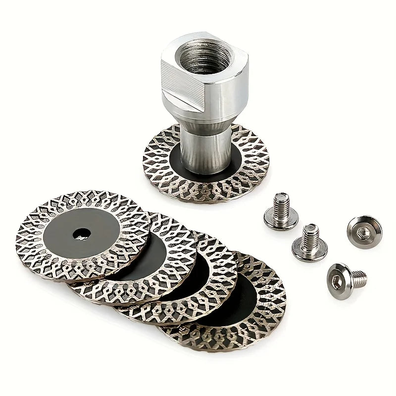 40mm Diamond Cutting Discs with M14 Flange (5 Pcs)