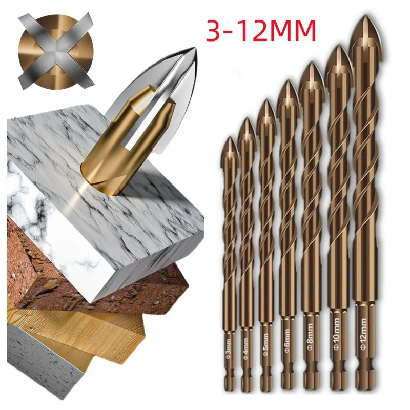 Carbide Masonry Drill Bits (3–12mm)