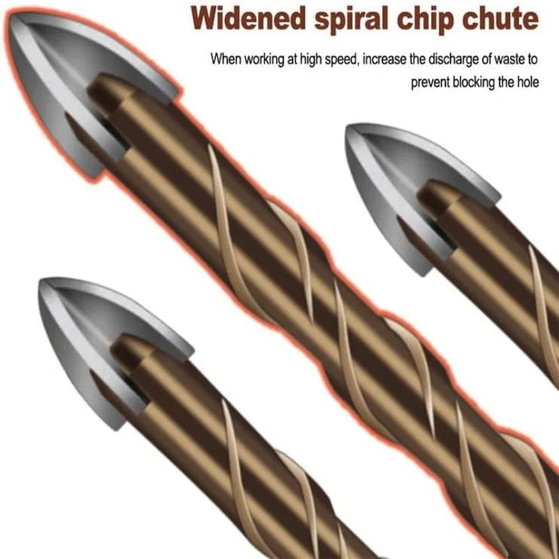 Carbide Masonry Drill Bits (3–12mm)