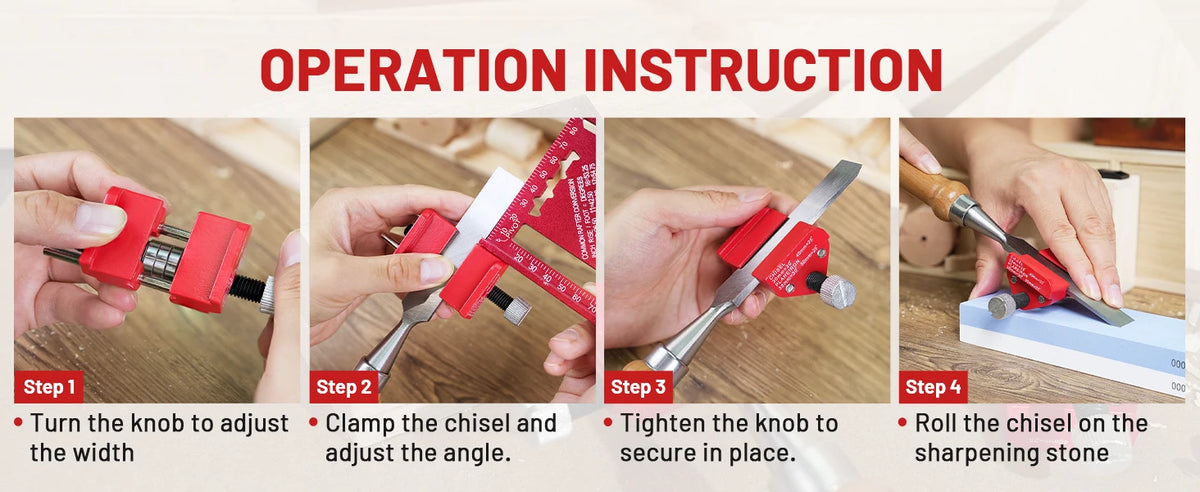 Chisel & Plane Blade Honing Guide