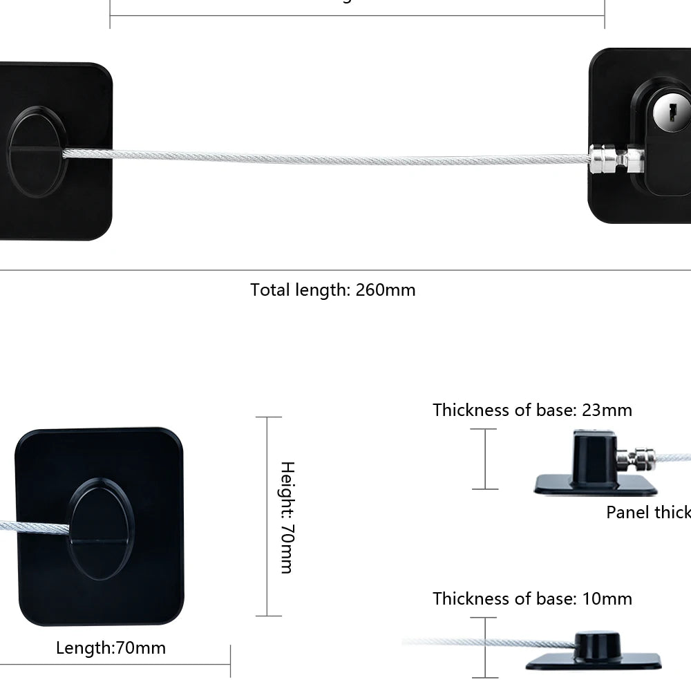 Child Safety Locks for Fridge & Cabinets