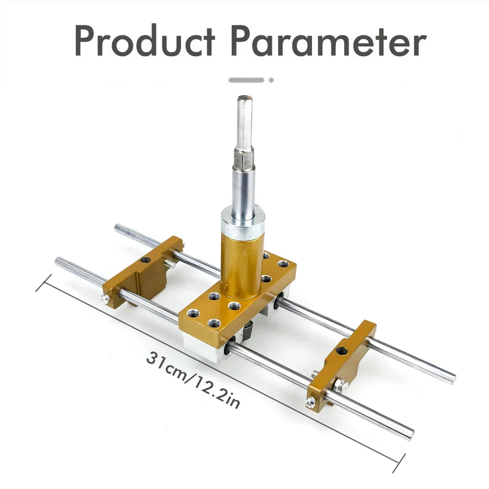 Door Lock Mortising Jig Kit