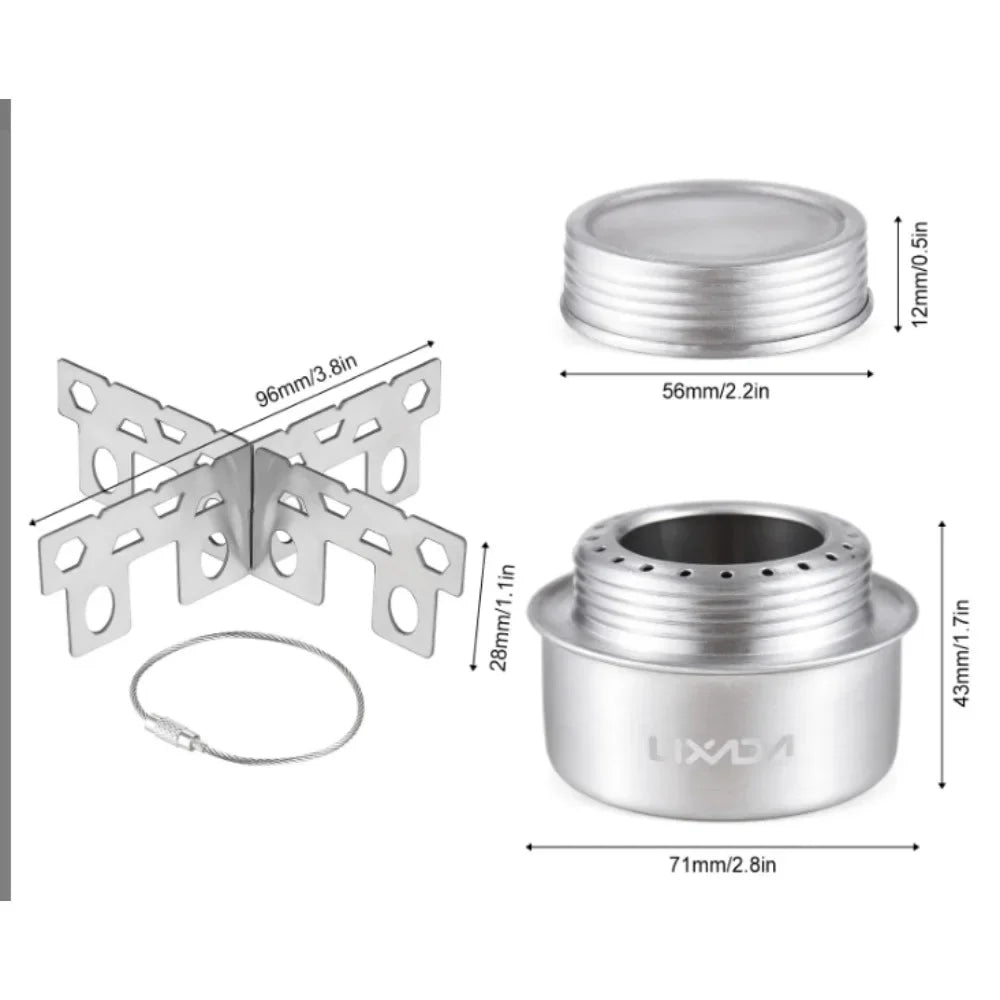 Portable Alcohol Camping Stove