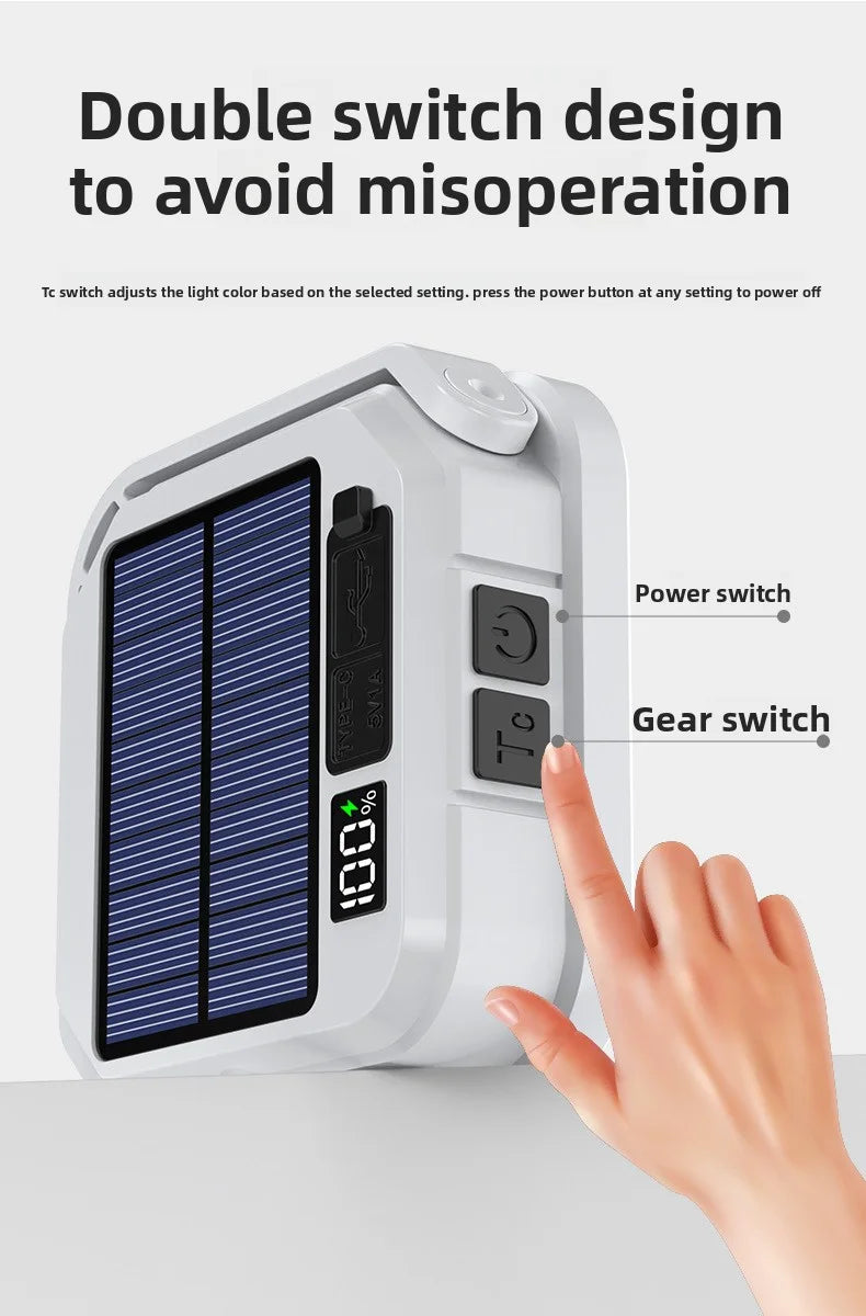 Solar Rechargeable Camping Lantern