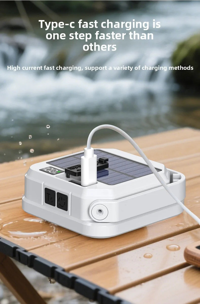 Solar Rechargeable Camping Lantern