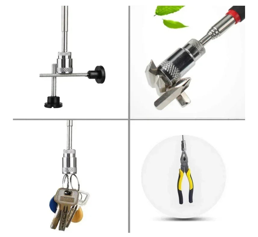 Telescopic Magnetic Pickup Tool with LED