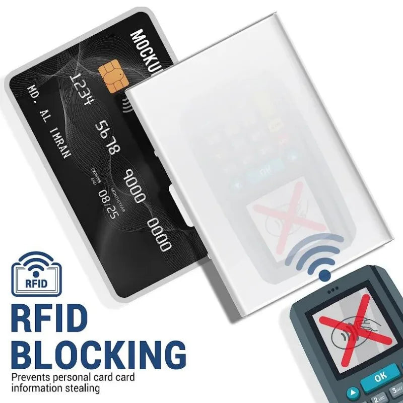 RFID-Blocking Metal Card Holder