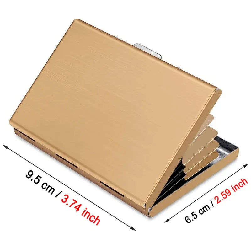 RFID-Blocking Metal Card Holder