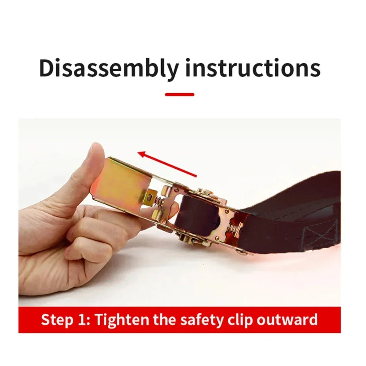 Ratchet Cargo Strap Tensioner