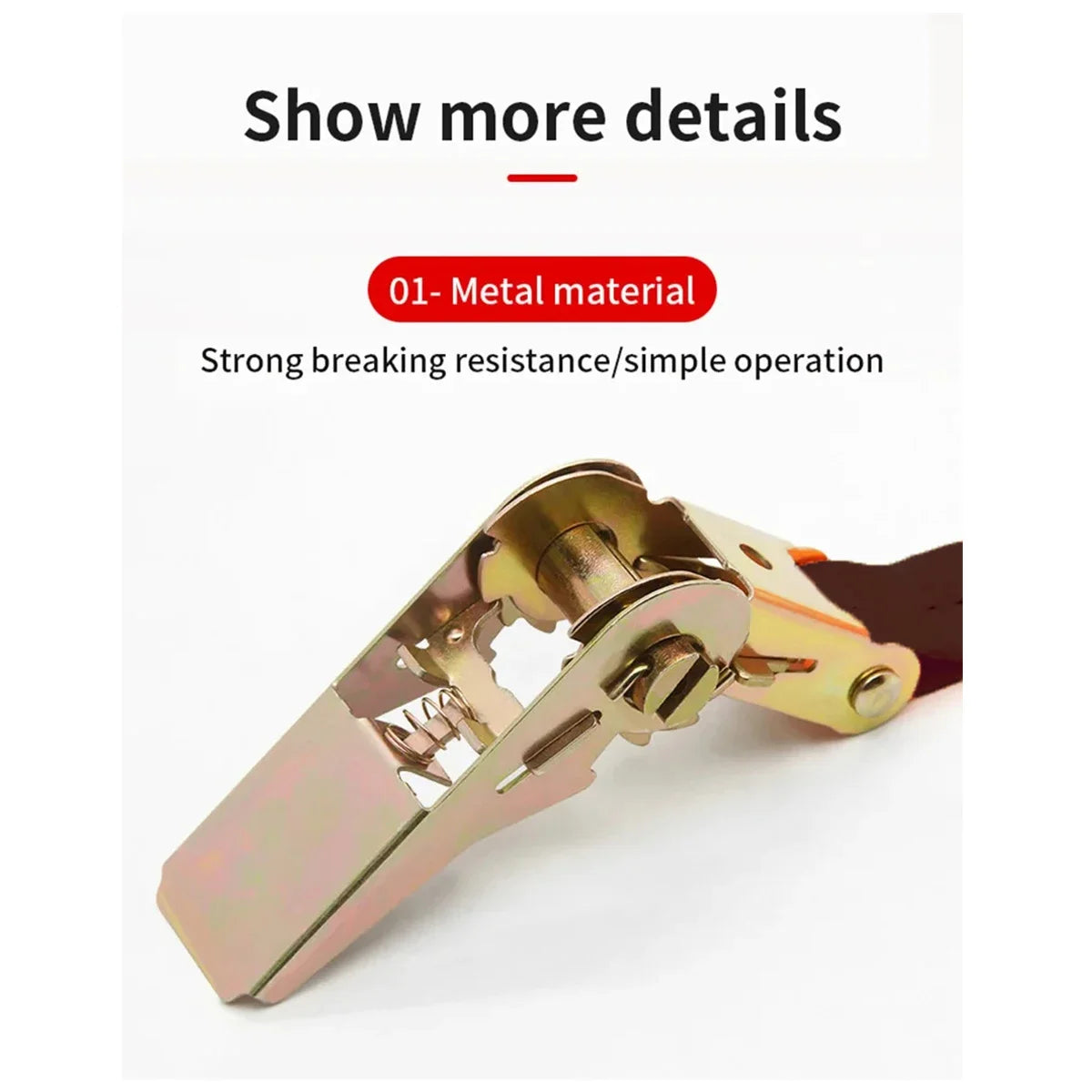 Ratchet Cargo Strap Tensioner