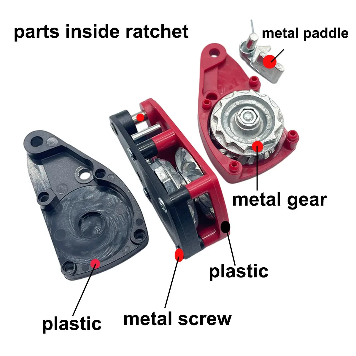 Rope Tie-Down Ratchet Tensioner