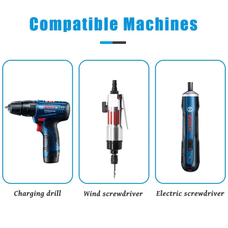 Special-Shaped Screwdriver Bit Set (U, Y, Triangle)