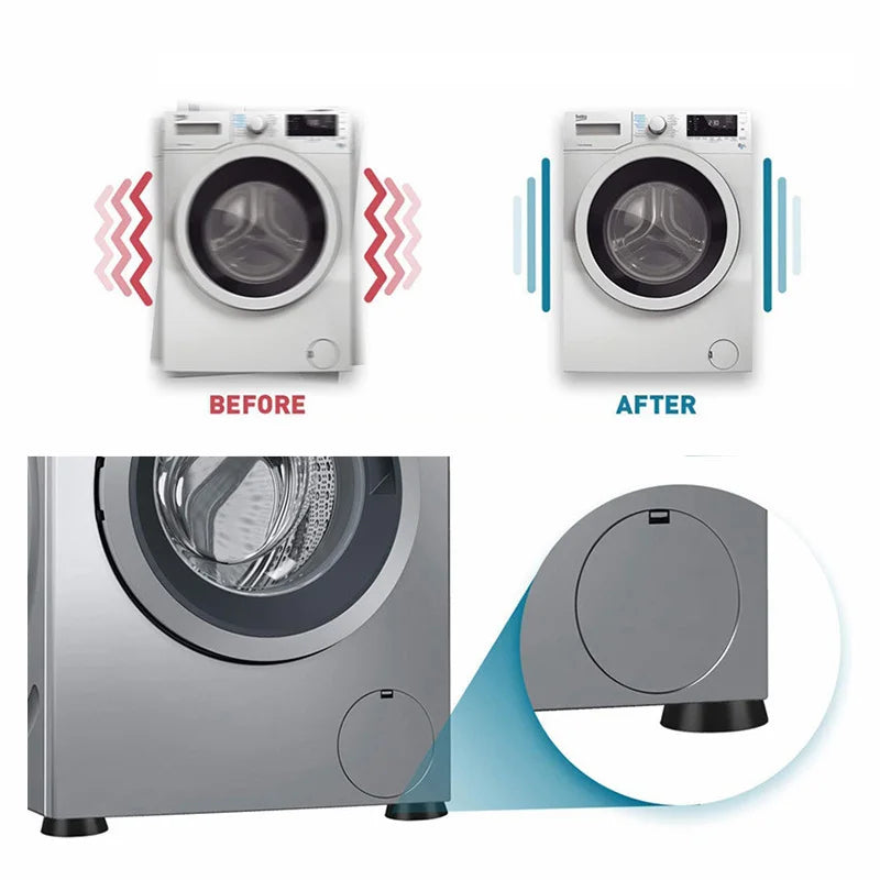 Washing Machine Anti-Vibration Pads (4 Pcs)