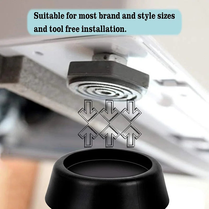 Washing Machine Anti-Vibration Pads (4 Pcs)