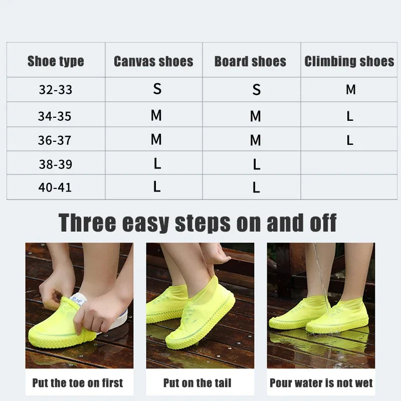 Waterproof Silicone Shoe Covers